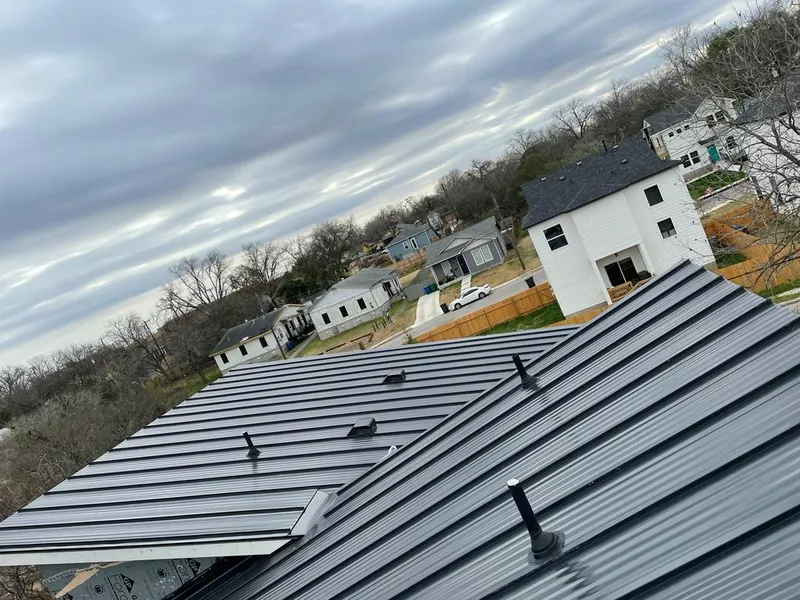 Standing seam metal roof panels with vents for Skylight Repair in Middletown